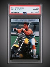 1996 Upper Deck #23 Mike Alstott #23 Star Rookie RC PSA 8 NM-MT