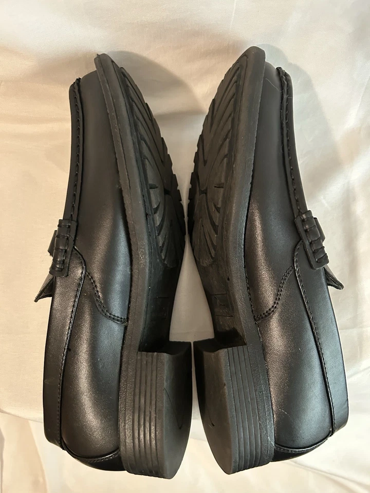 Marc Anthony 116367 Black Leather Oxford, Men’s Size 8 - Image 3 of 4