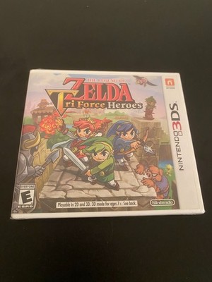 Legend Zelda: Tri Force Heroes Sealed - Nintendo 3DS