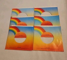 45 RPM 7" RECORD SLEEVES CO. SLEEVE 6 PACK SEE PHOTOS MCA Records SLV329