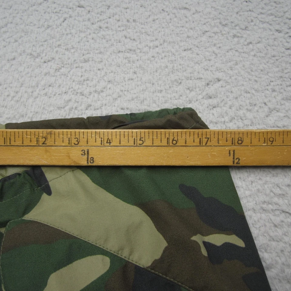 Pantalones de camuflaje ECWCS del ejército de Estados Unidos para hombre medianos largos bosque camuflaje clima frío nailon Foto 4 de 4