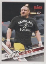 2017 Topps WWE Silver /25 Samoa Joe #83 a8r