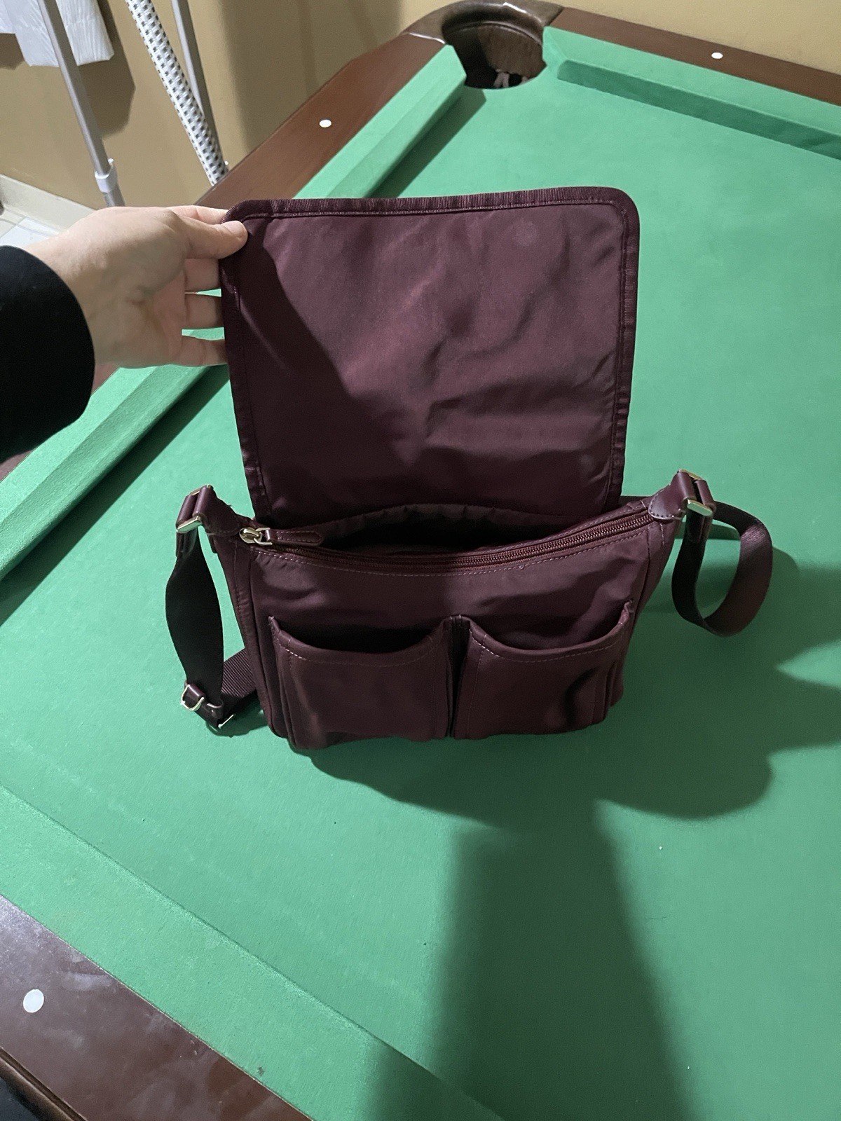 NWOT Kate Spade New York Sam The Little Better Nylon Medium Messenger Bag  thumbnail 6