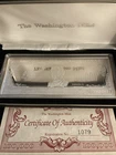 4 Troy .999 Ounces Silver1997  $100,000 WILSON SILVER PROOF BAR WASHINGTON MINT