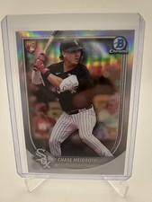 Chase Meidroth 2025 Bowman Chrome #71 Red Rookie RC Logo Refractor Redemption SP