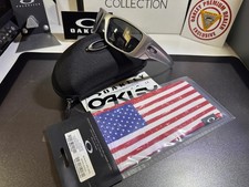 Oakley Fuel Cell  X-Silver Frame w Black PRIZM    USA Microbag  Clam Case