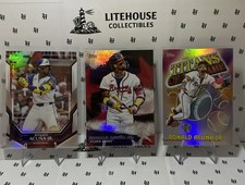 2026 Topps Ronald Acuna Jr 3 Card Lot SMLB + Titans + Collectors Atlanta Braves