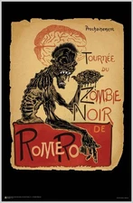 Le Zombie Noir Alchemy Mini Poster - 11.5 x 17.5 in. Laminated