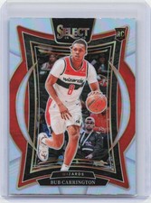 2024-25 Panini Select #81 Bub Carrington Silver Prizm