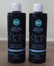 DHS TAR SHAMPOO Anti Dandruff, Psoriasis, Coal Tar GEL 8 x 2 16 OZ Pack Of 2
