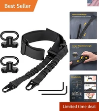 Rifle Sling Two Point Sling Adjustable Length Gun Sling for Rifle with 2 Pack...