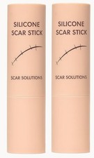 Scar Solutions Silicone Scar Stick,60 Silicone - Face  Body, 2 Pk -Exp. 7/28