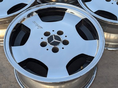 Mercedes Benz Lorinser ARC 17X8.5 Chrome Wheels RS8517513 LK 112