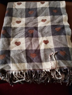Woman's Shal/ Scalf 65 Inches By 26 Inches 70 % Viscose And 30 ,% Chasmire - Image 1 of 4