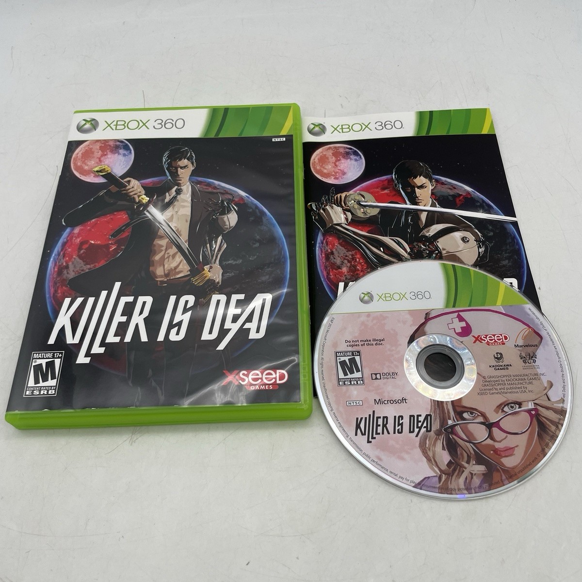 Killer is Dead Xbox 360 Complete W/ Manual CIB Tested | eBay