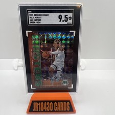 SGC 9.5 2022-23 Panini Mosaic - Jam Masters Ja Morant #6 Green Mosaic Prizm Mint