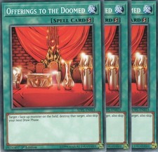 yugioh 3x Offerings to the Doomed SDPL-EN023 COMMON 1AUFLAGE ENGLISCH