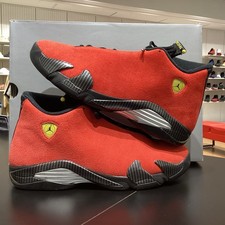 Size 12 - Air Jordan 14 Retro 2025 Ferrari PRE-OWNED 