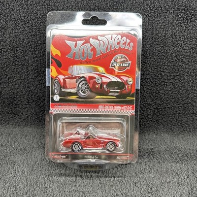 Hot Wheels 2026 RLC Club Car 1965 Shelby Cobra 427 S/C w/patch & button