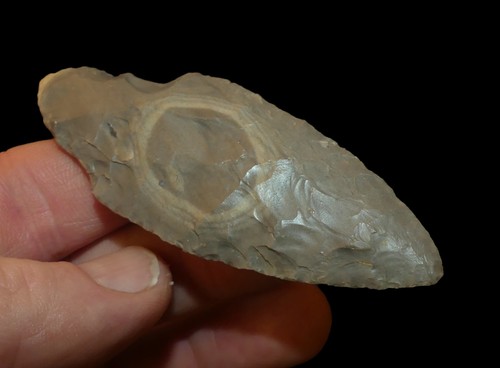 WAUBESA NORTHEAST KENTUCKY HORNSTONE INDIAN ARROWHEAD ARTIFACT COLLECTIBLE RELIC - Picture 8 of 9