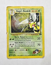 Koga's Beedrill Gym Challenge Holo Rare 9/132 Pokemon Card - 2000