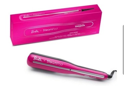 L'Oreal Rowenta Barbie x SteamPod 3.0 Hair Flat Iron Pink Limited