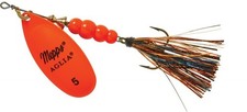 Spinner en línea 2-Mepps Aglia Flashabou 1/2 oz.  HO-BO B5FT