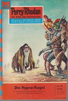 Perry Rhodan - Nr. 186 - 1. Auflage - Zustand 1-2