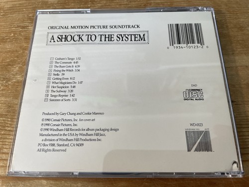 A SHOCK TO THE SYSTEM (Gary Chang) OOP 1990 Windham Hil Score Soundtrack CD - Imagen 2 de 2