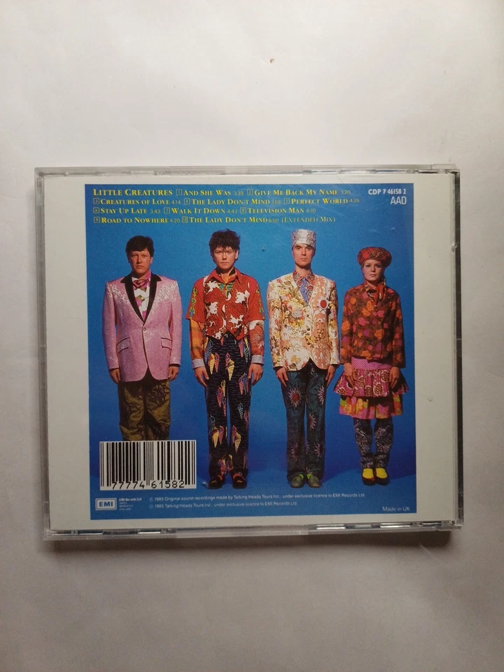 Little Creatures by Talking Heads (CD, 1985) - Image 2 of 2
