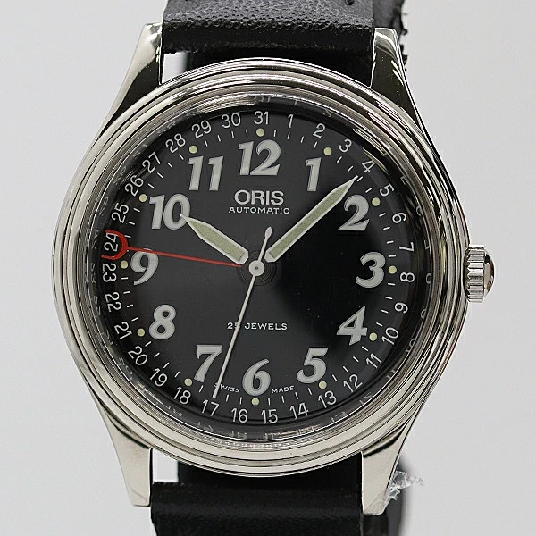 ORIS Classic Pointer Date 7461 Black Dial 36mm Au… - image 1