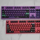 Neon Genesis Evangelion Keycaps PBT Unit 01 02 Anime Mechanical Keyboard