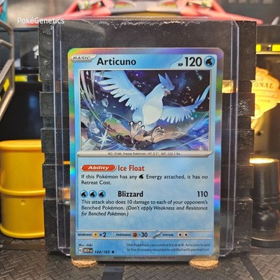 Articuno 151 Holo Pokémon TCG 144/165 Scarlet & Violet Rare