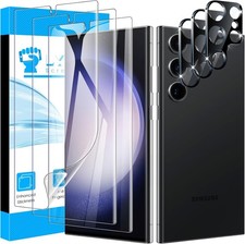 3 3 Pack Flexible Film Screen Camera Lens Protector for Samsung Galaxy S23 U