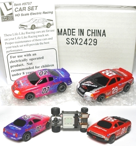 2002 Life-Like Kevin Harvick Pro-Dot HO Slot Car PAIR!