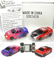 2002 Life-Like Kevin Harvick Pro-Dot HO Slot Car PAIR 