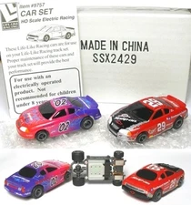 2002 Life-Like Kevin Harvick Pro-Dot HO Slot Car PAIR!