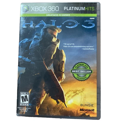 Halo 3 -- Platinum Hits Edition (Microsoft Xbox 360, 2009)