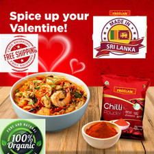 Ceylon Chilli Powder Freelan Organic Natural Quality Red Spices 100% Pure Dried