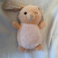 Squishmallows 10  Bop The Pink Bunny Easter Kellytoy Plush HugMees