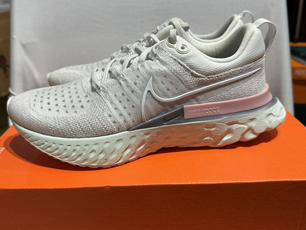 Nike React Infinity Run FK 2 Womens Running Shoes Size 7.5 Black CT2423-007
