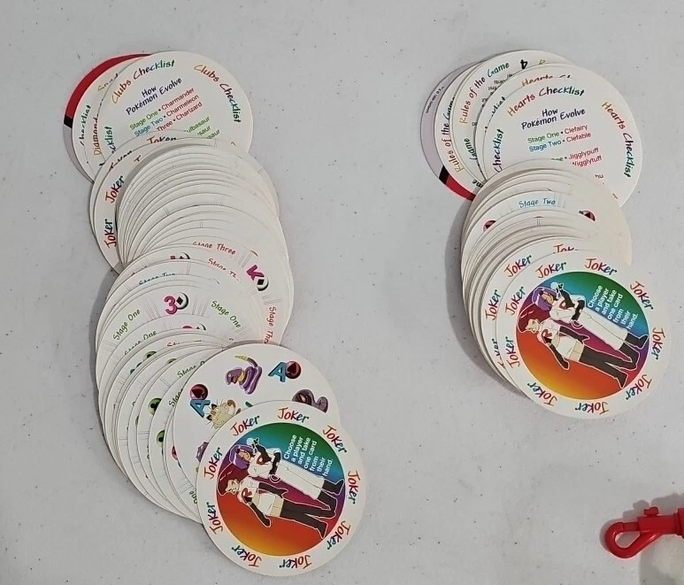 Par de cartas Pokémon Rummy 1999 vintage - Foto 3 de 4