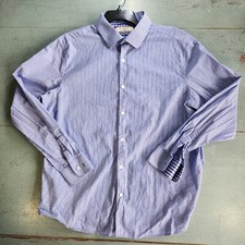 Original Penguin By Munsingwear Men  s Heritage Slim Fit Shirt Size 17, 34-35