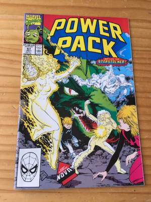 POWER PACK # 57 VERY FINE MARVEL COMICS 1990