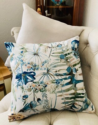 1 x Voyage Edenmuir Petal Velvet & Laura Ashley Katrina Cushion Cover 16''.