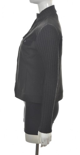 Chaqueta deportiva para mujer St John talla M gris carbón chambray manga larga - Imagen 3 de 5