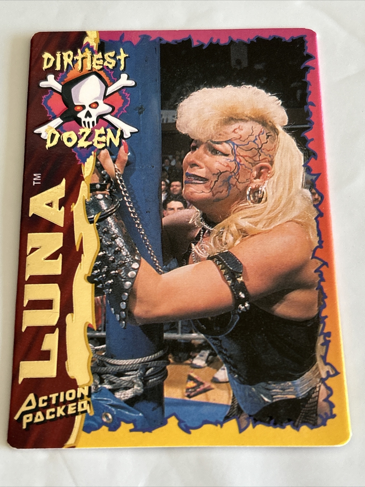1995 Action Packed WWF #30 LUNA Dirtiest Dozen