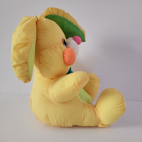 Dan Dee Neon Bunny Coniglio Morbido Peluche Nylon Peluche Vintage 1993 Pasqua - Foto 4 di 10