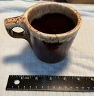 Vintage McCoy Brown Drip Glaze Coffee/Tea Mug Made In USA