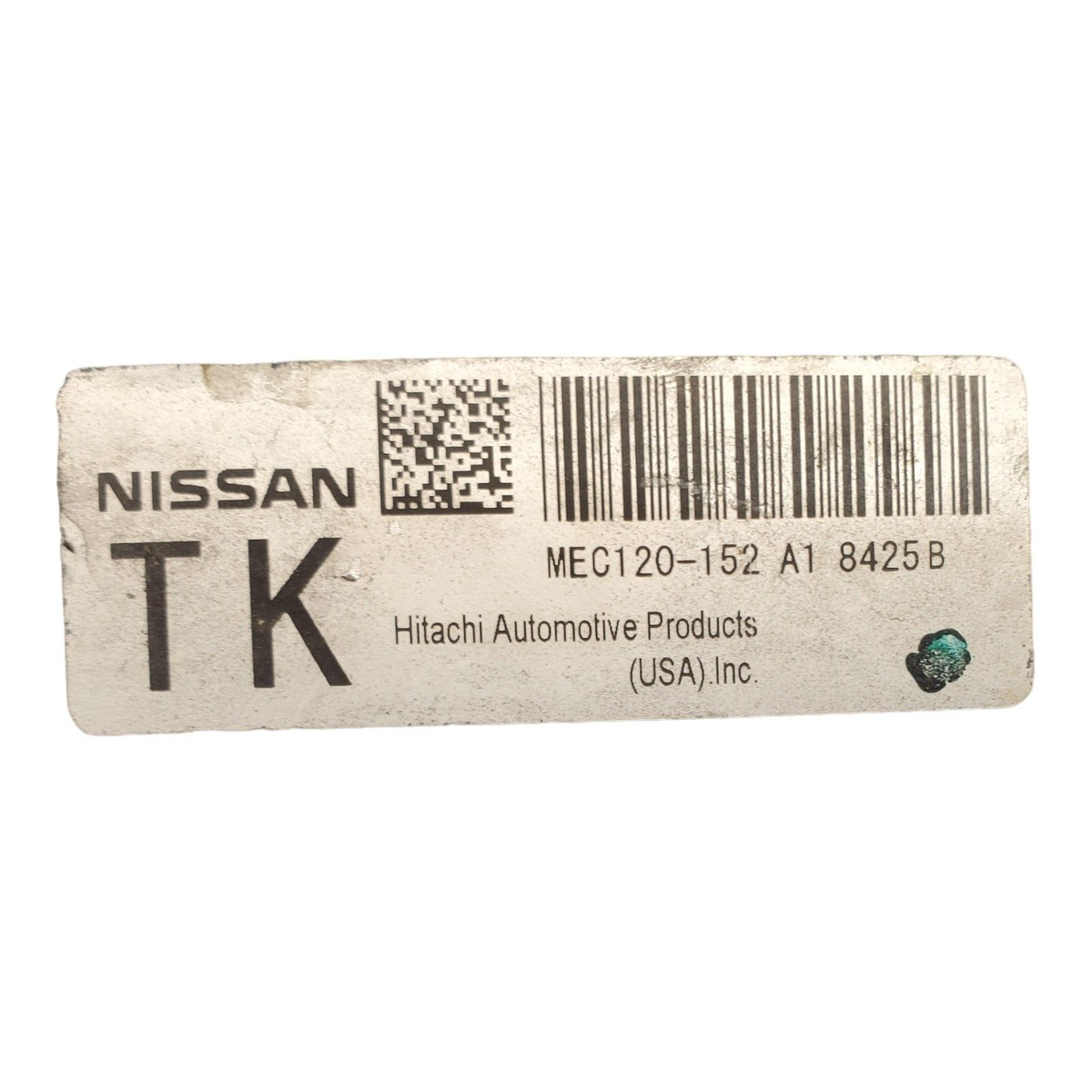 ✓08 Nissan Altima MEC120-152 A1 Computer Brain Engine